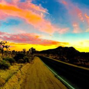 JT SUNSET PANO Road